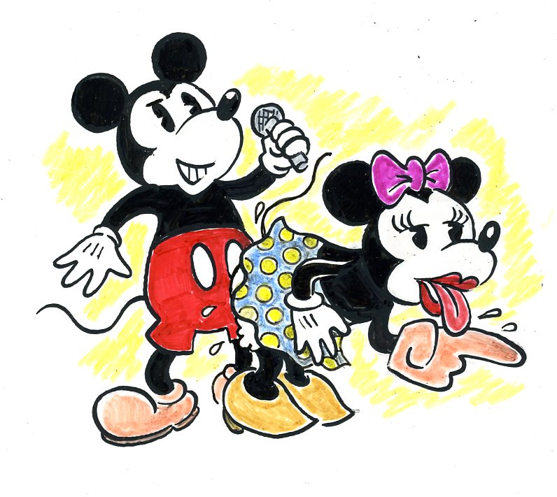 Mickey Fucks Minnie Telegraph